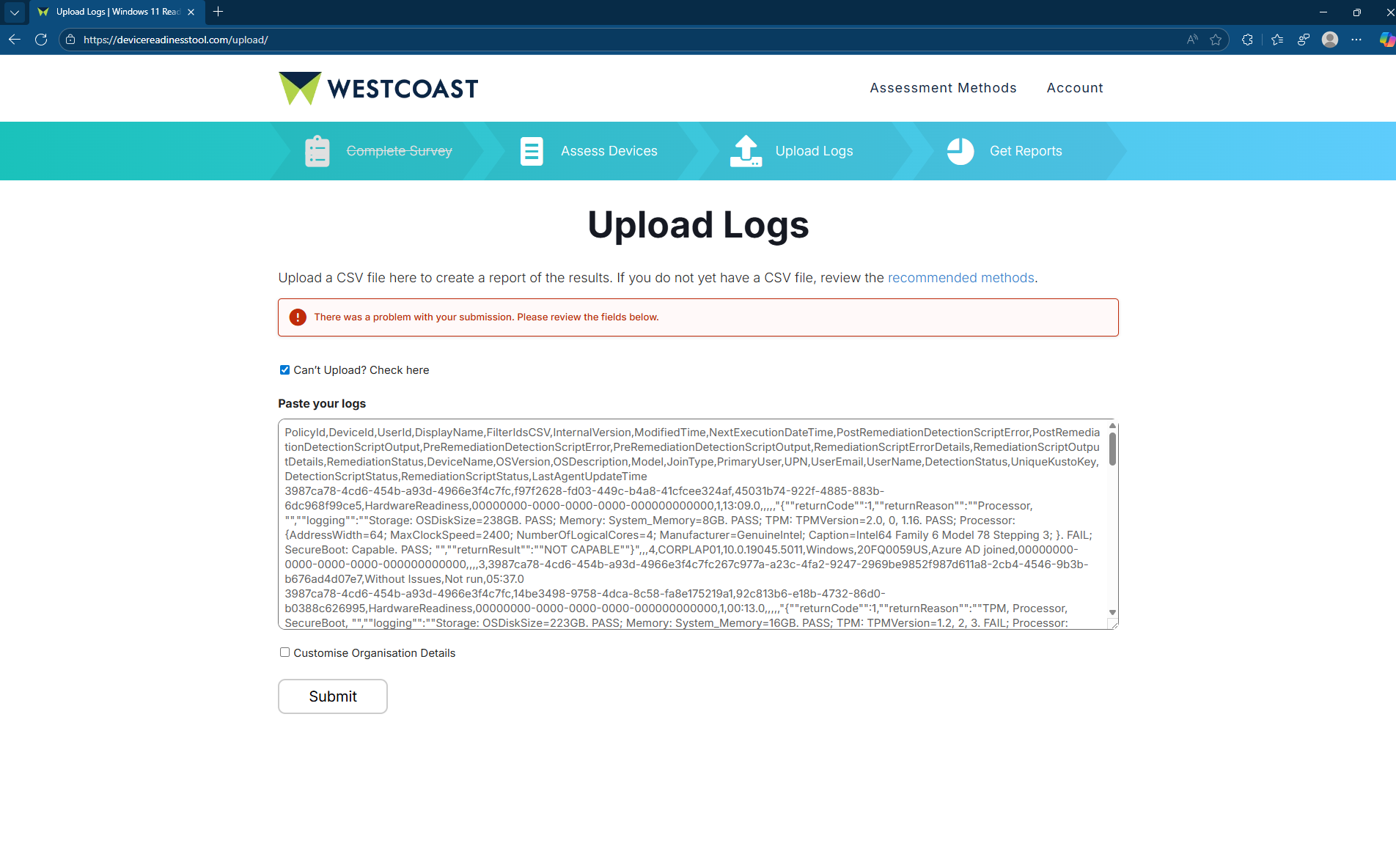 Step 6 Additional Screenshot